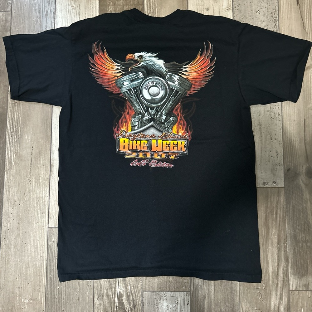 2007 vintage Bike Week tee